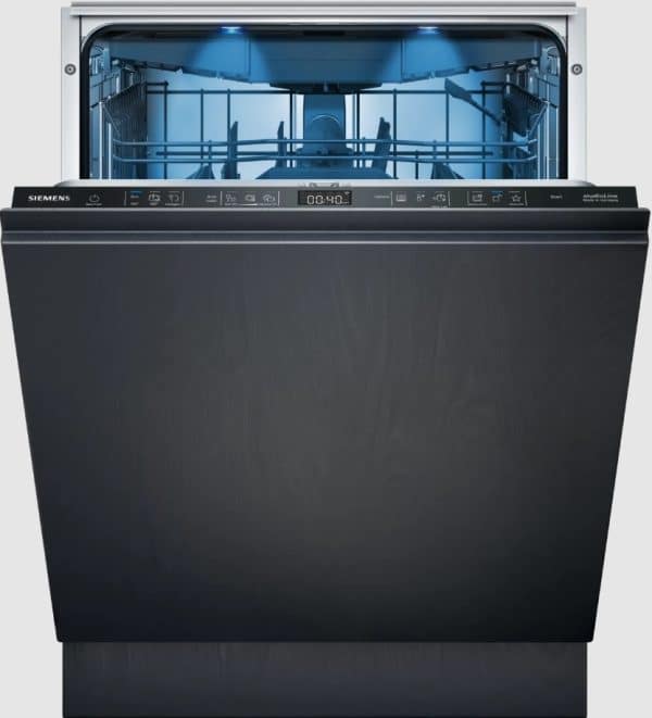 Fuldt integrerbar opvaskemaskine 60 cm - varioHinge - Siemens iQ500 - SN95Z802CE
