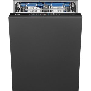 Smeg STL323AL integreret opvaskemaskine 60 cm, sort